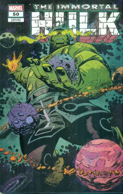 Immortal Hulk #50 Ewing Banner Immortal Moments Breaker Variant Final Issue 2021