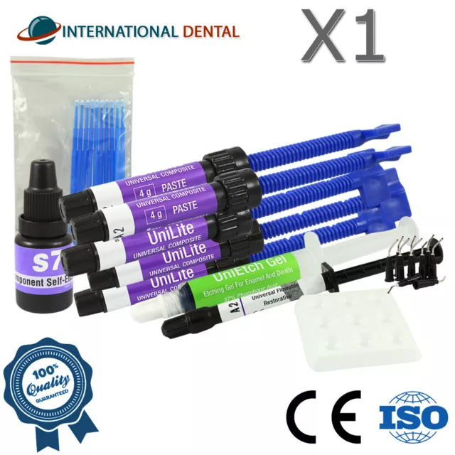 Dental Universal Restoration Composite Kit Light Cure Hybrid Filling Materials