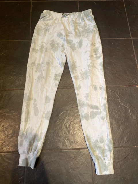 MICHELLE KEEGAN TIE Dye Jersey Multicoloured TAN Cream Joggers