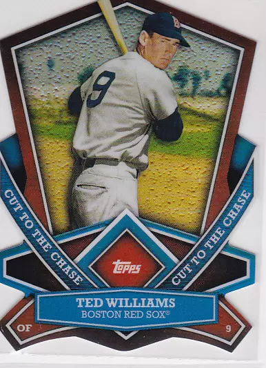 A6527- 2013 Topps Cortar A El Chase #CTC9 Ted Williams - Nm-Mt