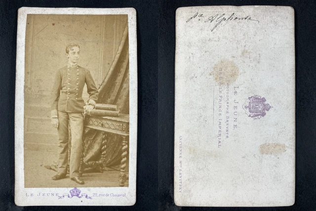 PIERRE PETIT, PARIS, Eugénie Doche Vintage cdv albumen génie Doche, né EUR 129,00 - FR