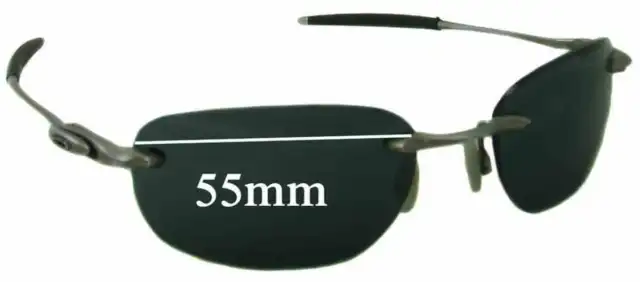 SFx Replacement Sunglass Lenses fits Oakley Why 8.1 - 55mm Wide