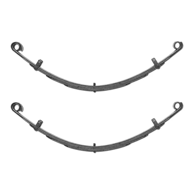 Rubicon Express RE1425 Set of 2 Front/Rear STD. 4" Leaf Springs for YJ Wrangler