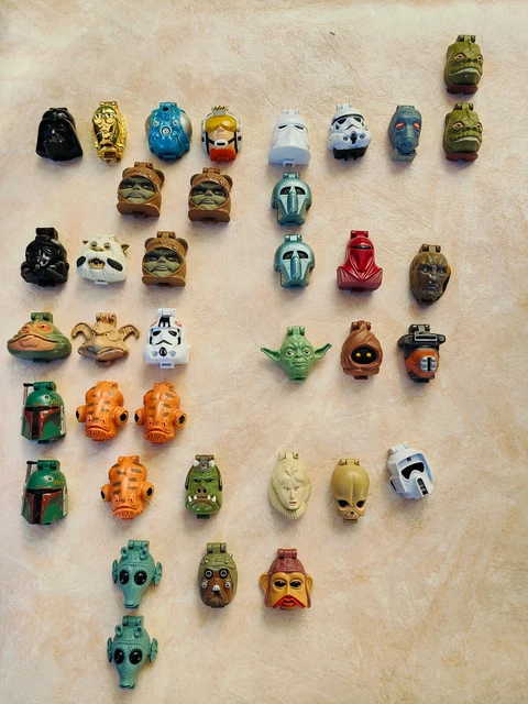 STAR WARS Micro Machines MINI HEADS Galoob Multi-listing