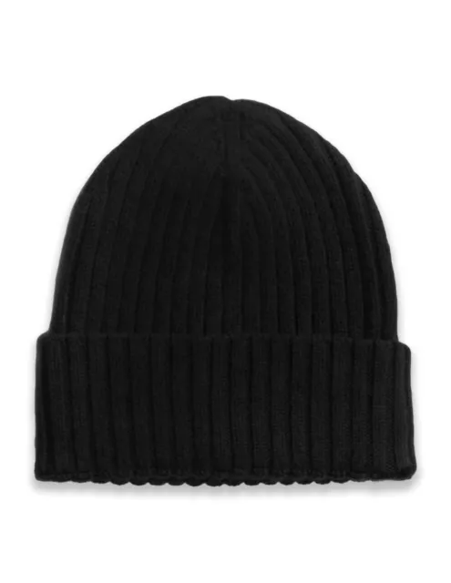 Cappello Berretto Invernale Unisex Uomo Donna Cuffia A Coste Con Risvolto