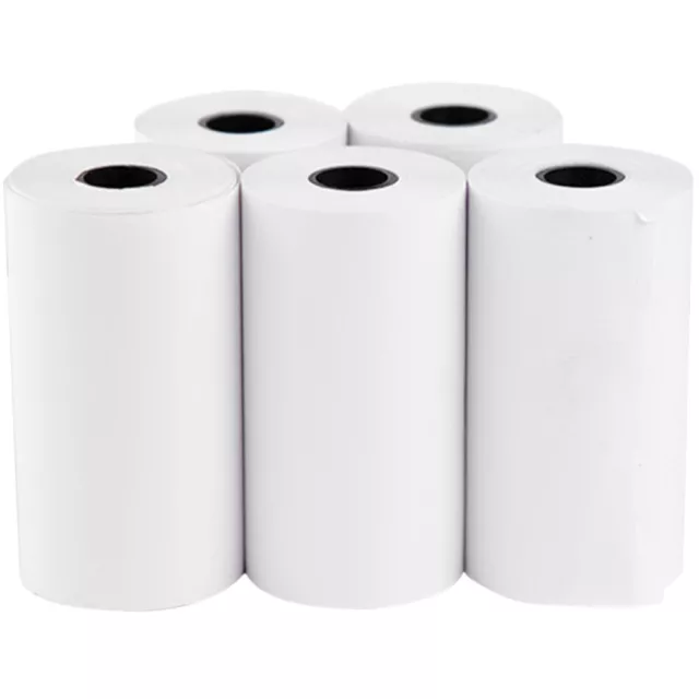 5 Rolls Instant Camera Supplies Business Paper Thermal Child Multipurpose