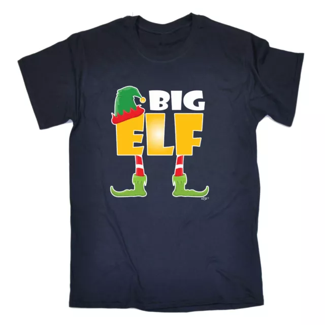 Christmas Elf Big - Mens Funny Novelty Tee Top Gift T Shirt T-Shirt Tshirts
