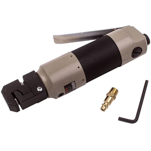 Air Powered Punch/Flange Tool 3/16" Hole for Panel Flanging Welding Crimper Tool
