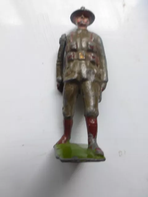 Britains  Ww.1 Lead Toy Soldier With Swing Arm