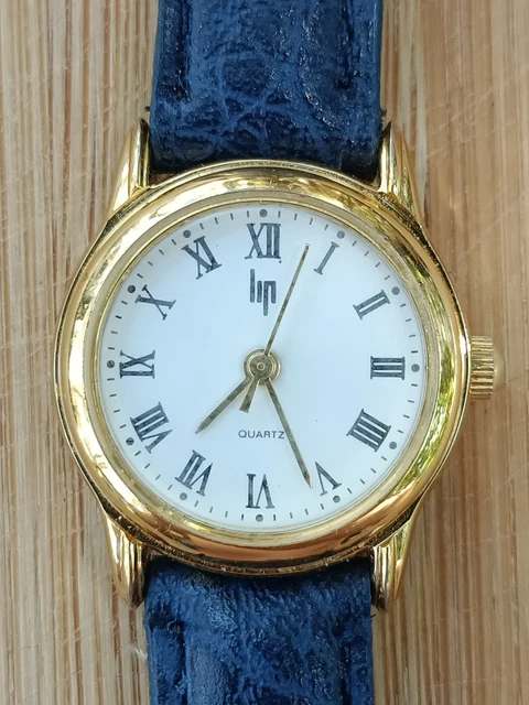 Montre Femme Jaquet-Girard - Cuir Noir, Aiguilles, Chiffres Romains - Quartz Swiss Made - Neuf Avec étiquettes