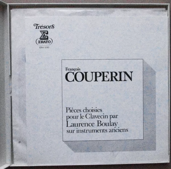 François Couperin - Laurence Boulay - 3xLP Comp + Box Vinyl Scha 2
