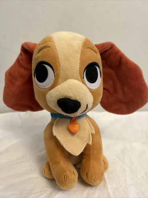 DISNEY STORE LADY and The Tramp Plush Dog Friends 8" Lady Stuffed ...