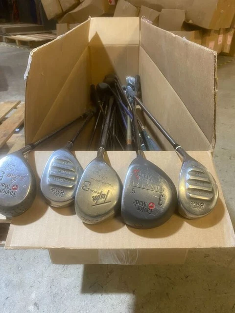 Wholesale Lot of 30 TaylorMade Original One, Original Burner etc Fairway Woods.