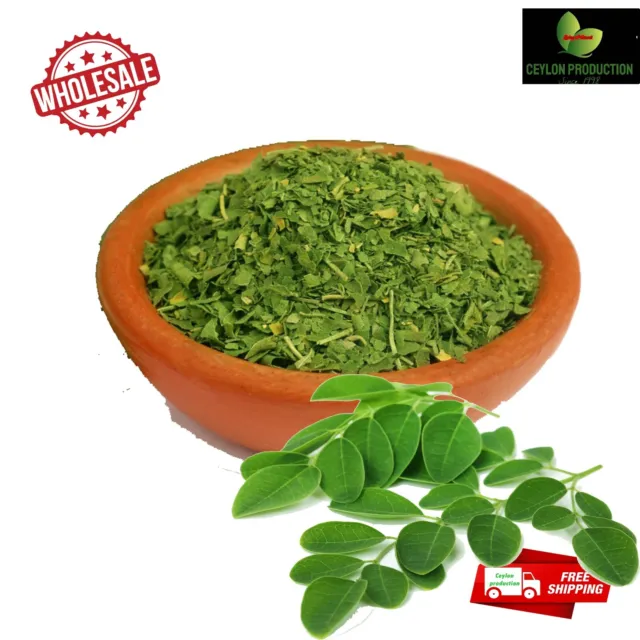 Dried Moringa Oleifera Leaf Leaves organic natural Superfood Gluten Free Lot