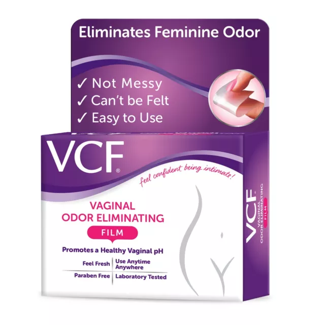 Película para eliminar olores vaginales VCF 6 fims sellados individuales