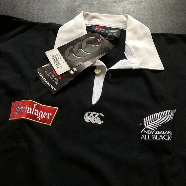 MAILLOT RUGBY UNION TOUS NOIRS 1994 1995 1996 vintage