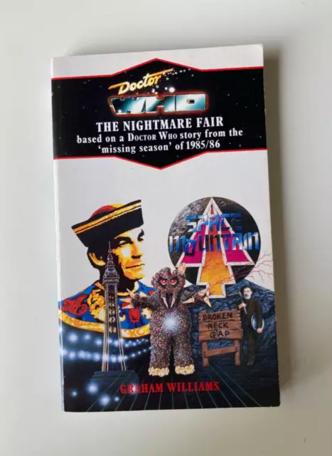 Doctor Who - The Nightmare Fair - Graham Williams - Target Blue Spine 1992 VGC