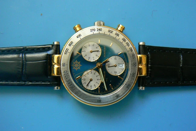 MICHEL HERBELIN NEWPORT eta 251 262 fonctionne 38mm diametre hors couronne EUR 287 00 PicClick FR