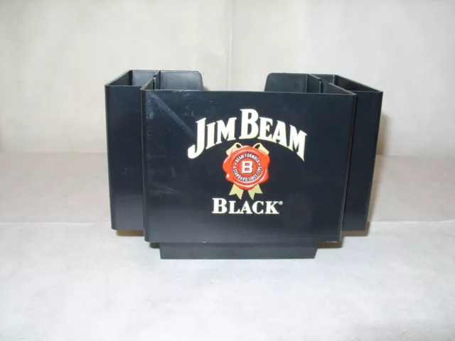 Jim Beam Black Bourbon Whiskey - Promo Branded Barware Bar Caddy