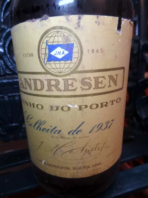 85 Jahre alter Portwein von ANDRESEN: Vino do Porto Colheita de 1937 2