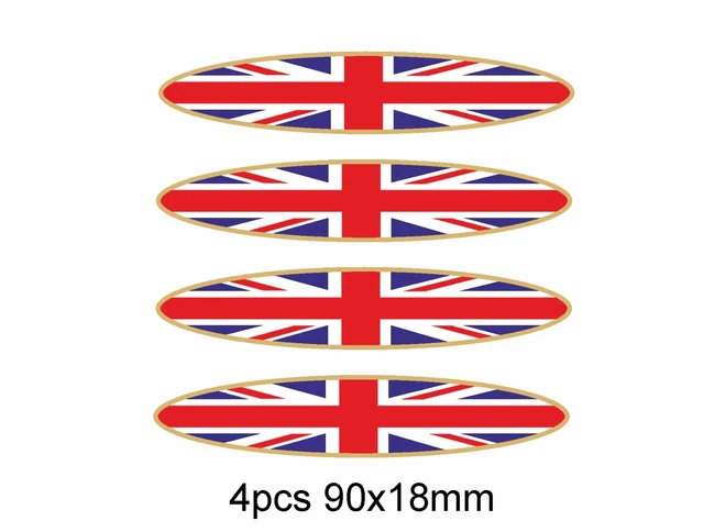 British Flag Car Sticker Decal For Vehicle Laptop Van St George's - Foto 7