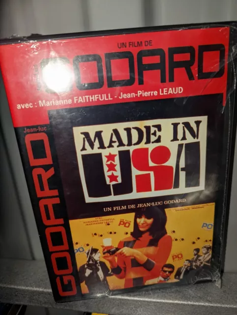 Made In Usa*** Godard - Dvd Neuf