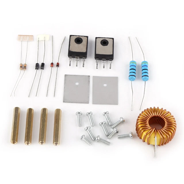 ZVS Coil Generator Parts High Voltage Power Ply Drive Board Unassembled Set FFG