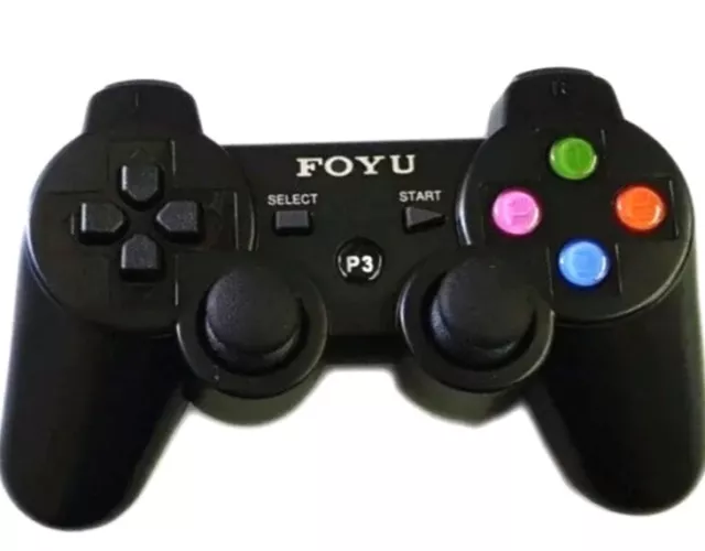 Joystick Joypad Compatibile con PS3 Wireless Controller Senza Fili Gamepad