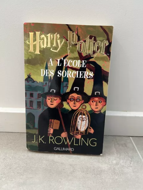 🧙 Harry Potter a l'école des sorciers  tome 1 EDITION GALLIMARD JK ROWLING 🧙