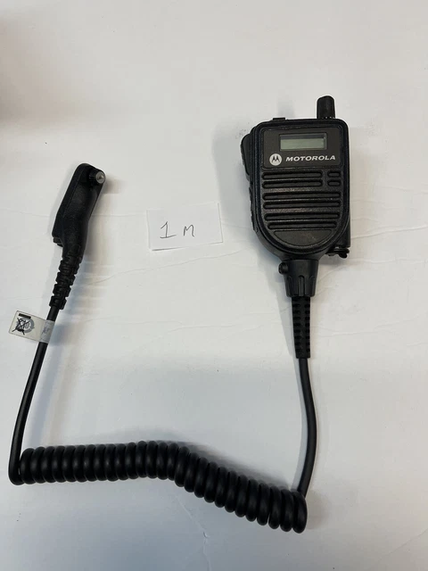 Motorola HMN4103B speaker microphone w/ display for APX8000 APX6000 & other APX