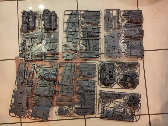 WARHAMMER 40K - Kill Team- Full Octarius Terrain Set - 6x Sprue & Game ...