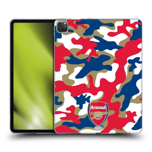 Official Arsenal Fc Crest Patterns Soft Gel Case For Apple Samsung Kindle