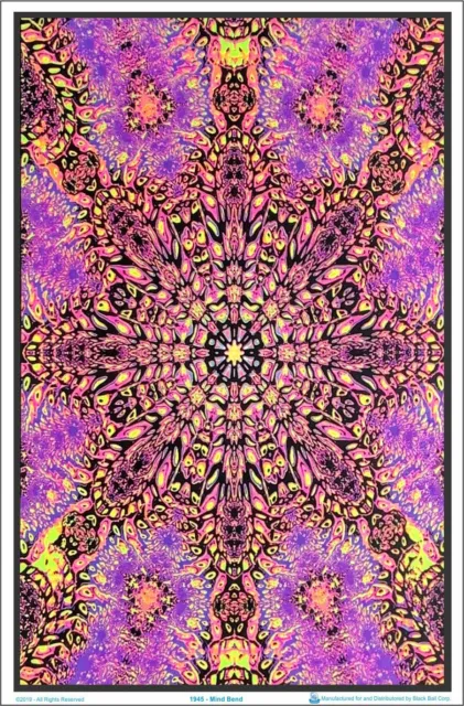 Mind Bend Blacklight Poster 23 x 35