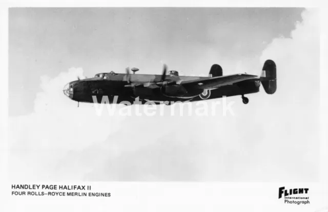 0141. RAF WWII Aircraft. Handley Page Halifax II.