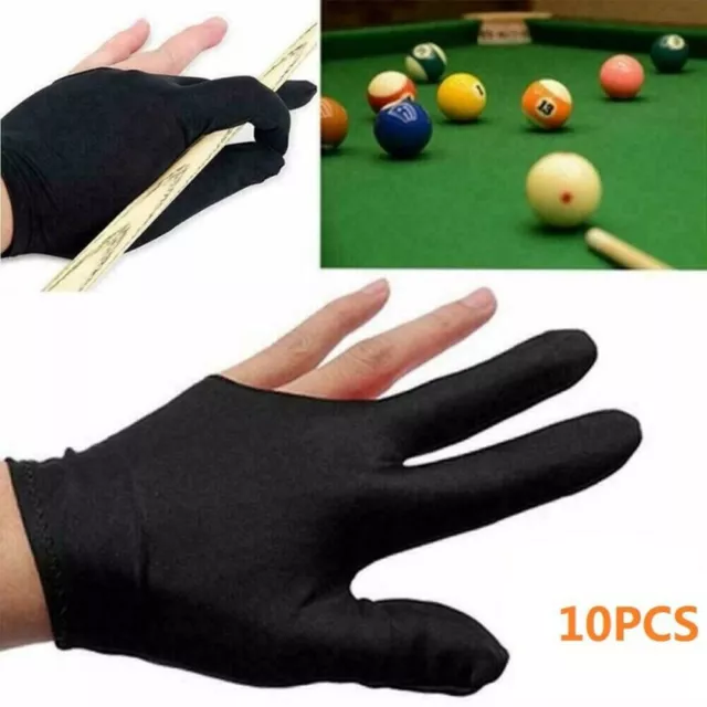 Perfect Fit and Superior Comfort with our Snooker Shooter Gloves Pack of 10