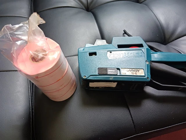 Garvey Label Maker 18-6 Used Working