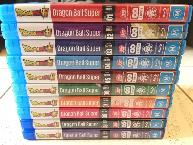 Dragon Ball Super Blu Ray Complete Collection Seasons 1-10