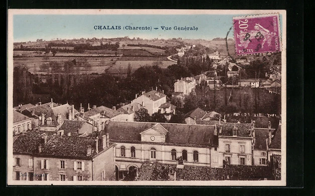 Chaux-Neuve - Vue Générale - nouveau clocher - Carte postale ancienne