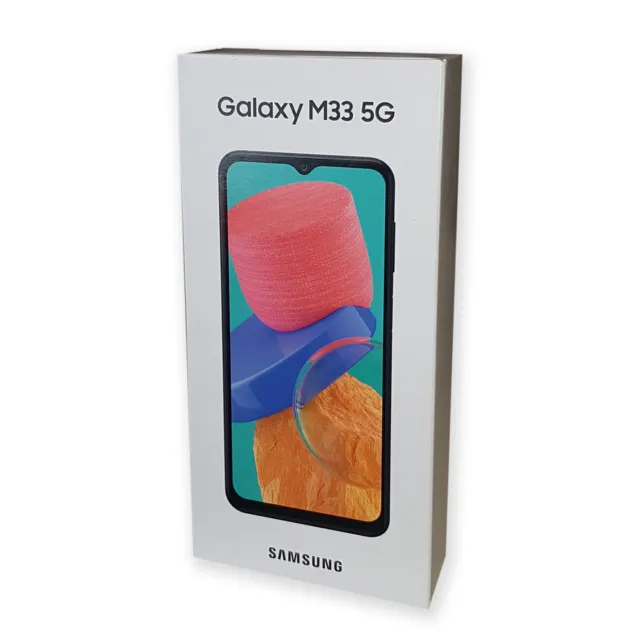 Samsung Galaxy M33 5G Smartphone Dual SIM 128GB/6GB dark blue