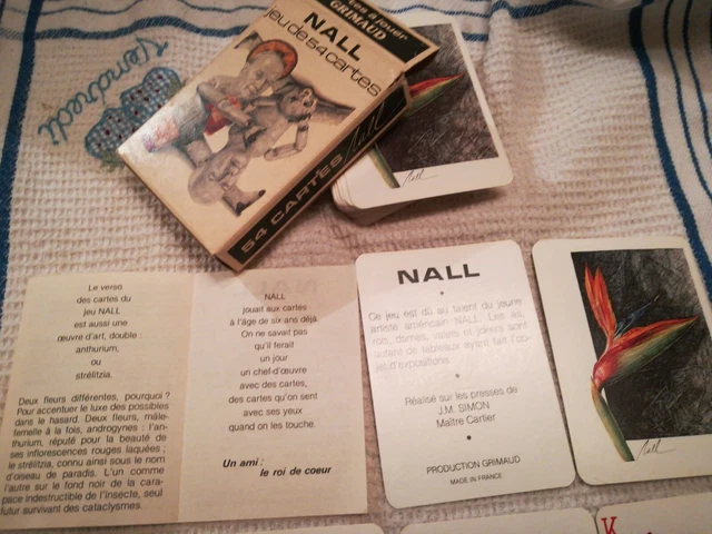 Jeu De 54 Cartes Grimaud - Collection Nall 1977 - Fred Nall Hollis - Occasion