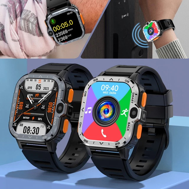 SMART WATCH MILITARY Men Sport Heart Rate Fitness Tracker GPS Wifi