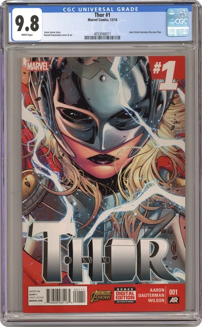 Thor 1A Dauterman CGC 9.8 2014 4053048011 Jane Foster as Thor