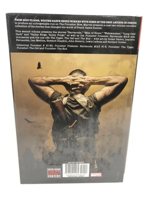 Punisher MAX Garth Ennis Omnibus Volume 2 Marvel HC Hard Cover New Sealed $100 2