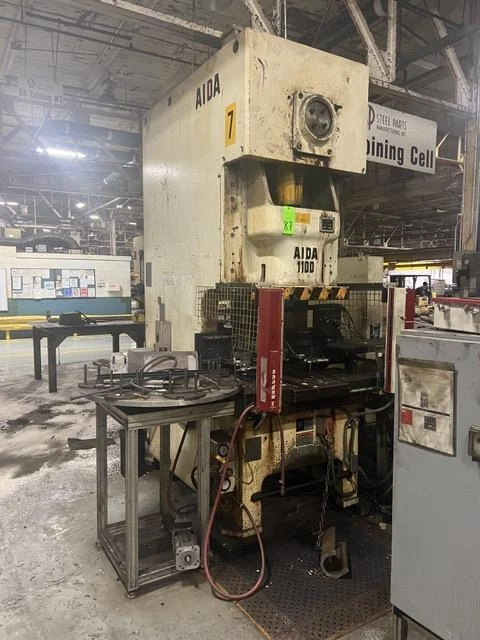 121 Ton Aida Single Crank Gap Frame Press