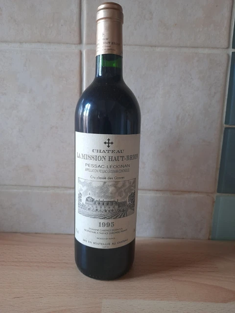 Exceptionnel Château La Mission Haut Brion 1995 Pessac-Léognan. 95/100 PARKER.