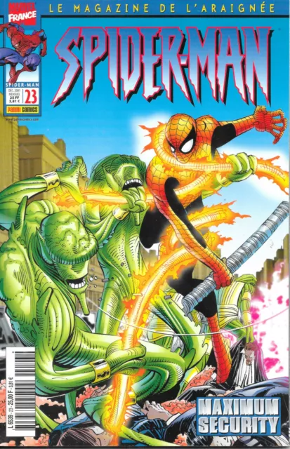Le magazine de l'Araignée Spider-Man N°23 - Marvel-Panini -  Décembre 2001 - BE