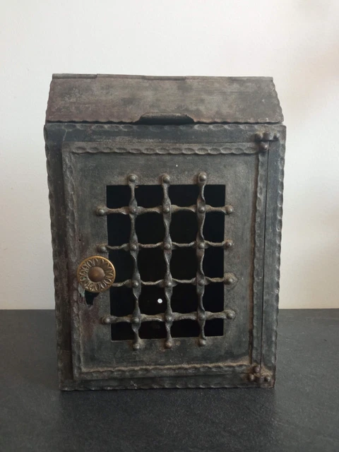 Boîte aux lettres rurale, galvanisé noir