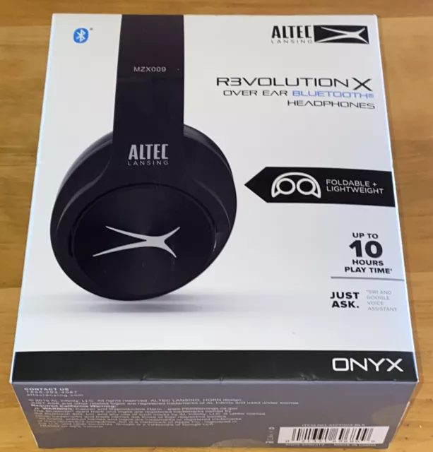 ALTEC LANSING R3VOLUTION X Bluetooth Headphones Revolution Headset