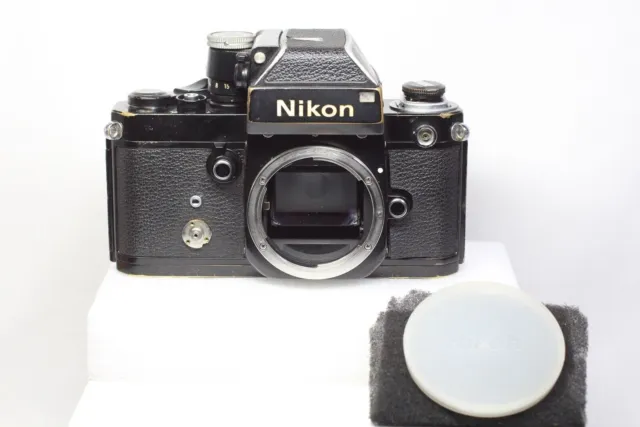 [WIE BESEHEN] Nikon F2 Photomic Black 35-mm-Spiegelreflexkameragehäuse, nur...