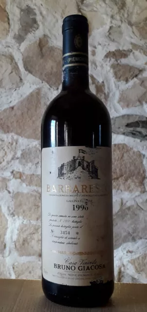 1996 GALLINA DI NEIVE - BARBARESCO DOCG - BRUNO GIACOSA - bottle 75 cl